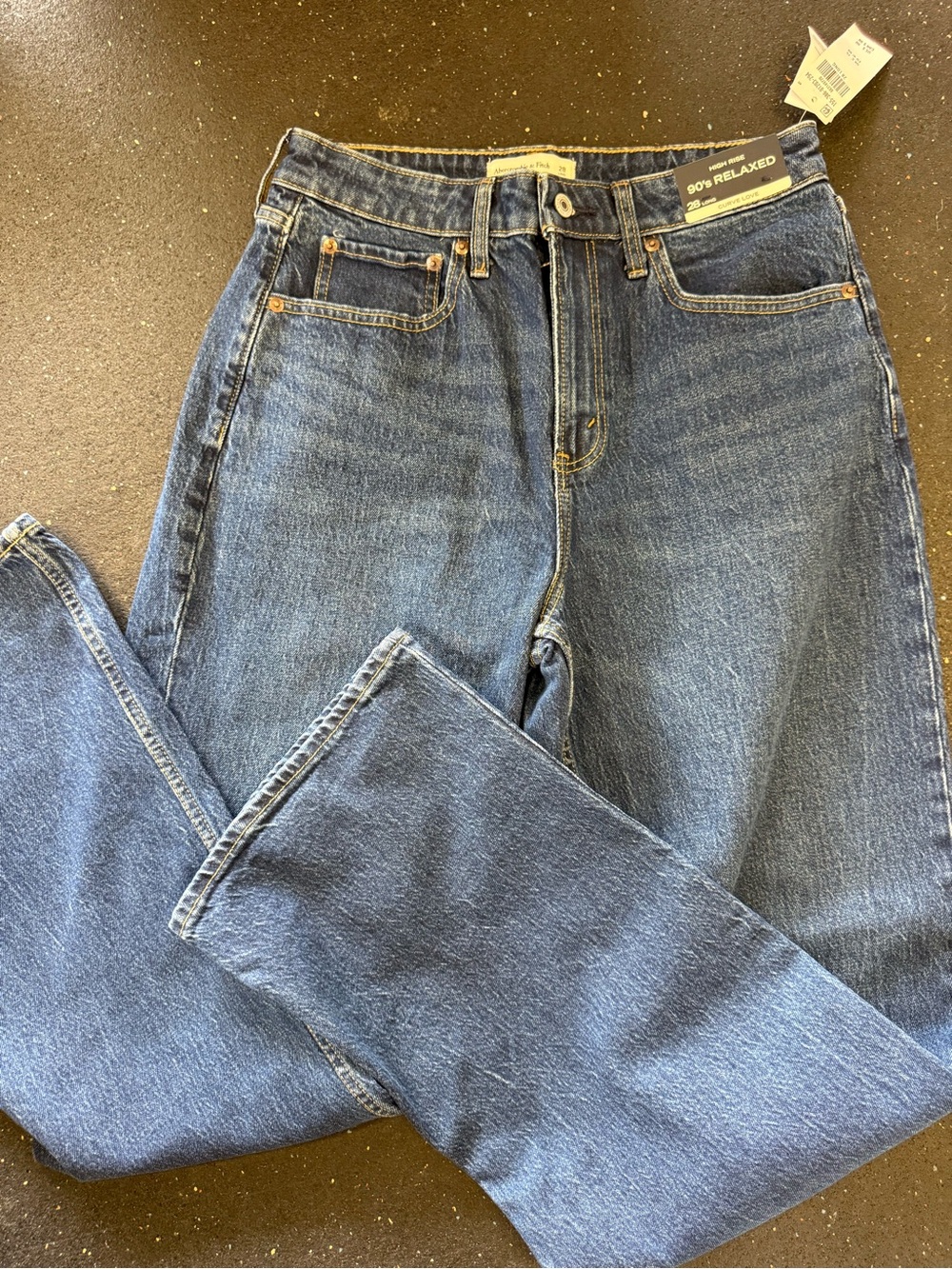 Abercrombie curve love 90s relaxed Jean